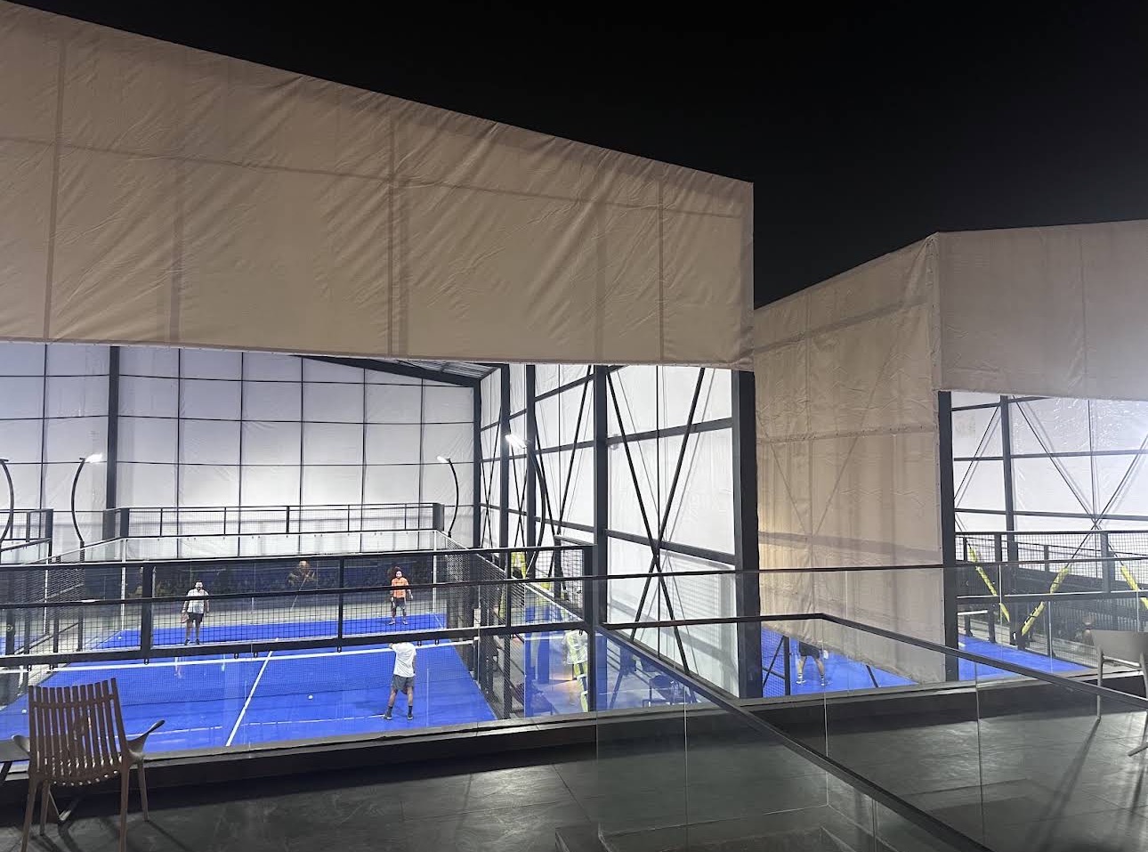 Monaliza Tennis Club seating